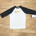 Nike Boys Rash Guard DRI-FIT UPF White/Black Logo Size M NESSC745-100
