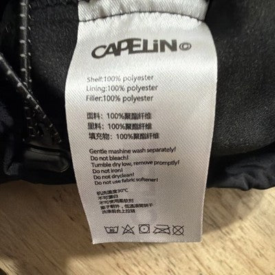 Capelin Flow Black Waterproof Windproof Thermal Pullover Sweatshirt XL Men