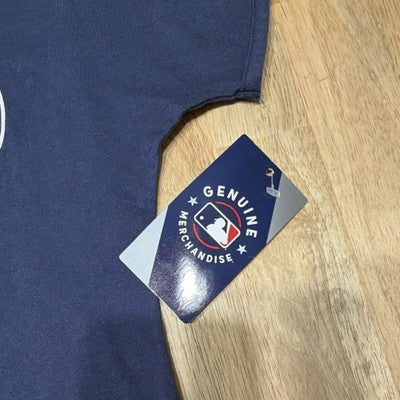 Girls Red Sox Navy Crew Neck Logo T-Shirt M 10/12