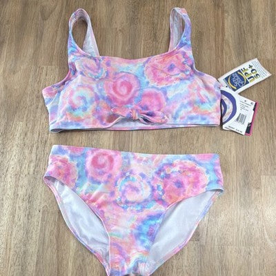 Swimsuit Andy & Evan Girls 2 Piece Bathing Suit UPF 50+ XL (16)
