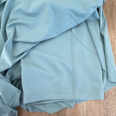 Nike Pro Dri-FIT Girls Light Blue Athletic Shorts XL Breathable NWT