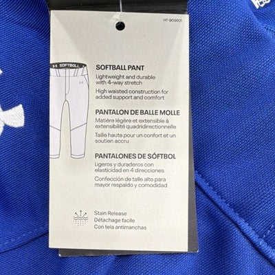 Under Armour Women's Softball Pants Blue Size S