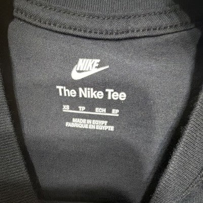 Nike Boys Black  Short Sleeve T-Shirt Size XS