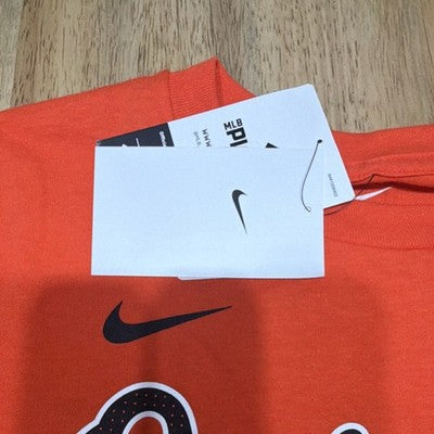 Nike Baltimore Orioles Mullins #31 Orange MLB Baseball Shirt L 14/16