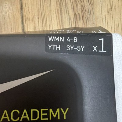 Nike Soccer Socks W 4-6 or Y 3Y-5Y — 3 pairs