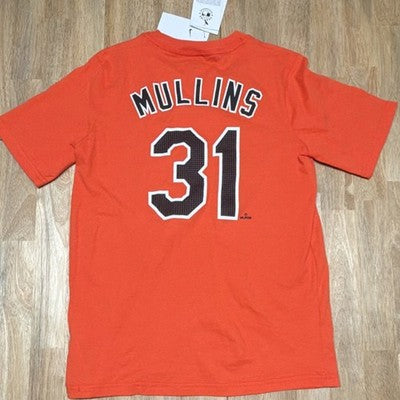 Nike Baltimore Orioles Mullins #31 Orange MLB Baseball Shirt L 14/16