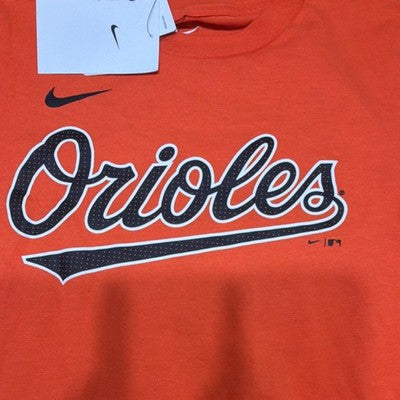 Nike Baltimore Orioles Mullins #31 Orange MLB Baseball Shirt L 14/16