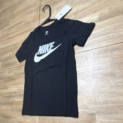 Nike Boys Black  Short Sleeve T-Shirt Size XS