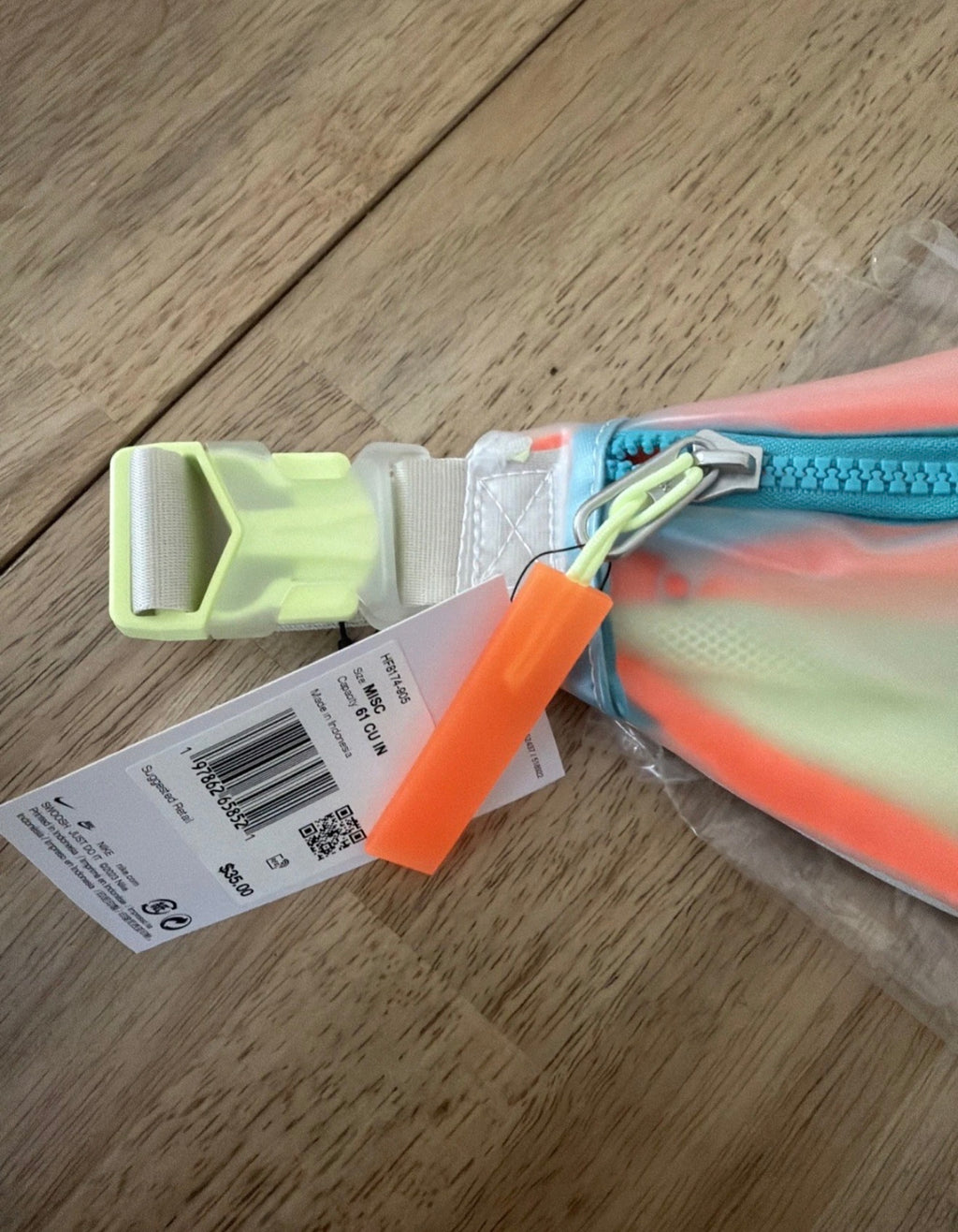 Nike Clear Crossbody Bag/ FannyPack  HF8174-905