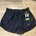 Nike Women's Athletic Shorts S Black Recycled Fibers 831558-014