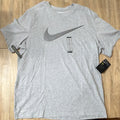 Nike The Nike Tee Dri-FIT Men's Gray XL Short Sleeve T-Shirt AR5968-063