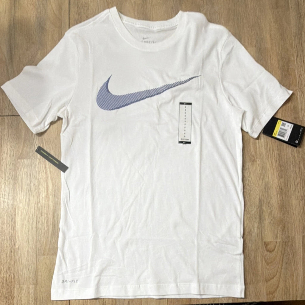 Nike The Nike Tee Dri-FIT Men's White Short Sleeve T-Shirt S AR5968-100
