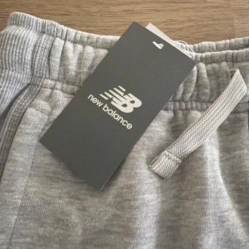 Boys Athletic Grey Fleece Cargo Short New Balance L (14/16) NWT