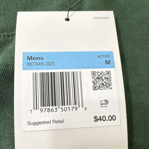 Jordan Air Oversized Fit Men's Green Short Sleeve T-Shirt M IB7345-323