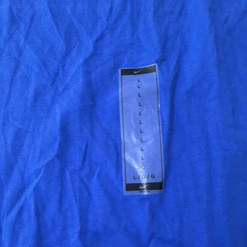 Nike The Nike Tee Men's Blue Short Sleeve T-Shirt L AR4997-480