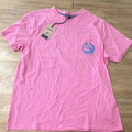 Chubbies The Surfer Men's Pink Blue Graphic Print Pocket T-Shirt L 629251-304
