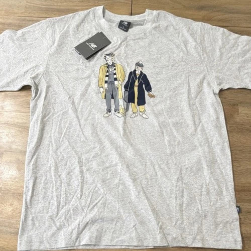 New Balance Athletics Never A Graphic T-Shirt Gray L MT53969