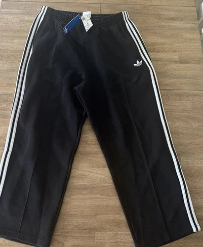 Men’s L Adidas Spacer Drill TP Original Sweatpants Black New With Tags