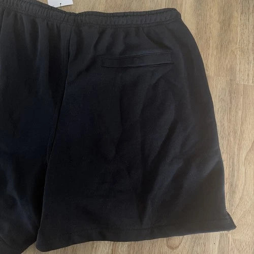 Nike Men’s L Standard Fit Above Knee Length Shorts Black Cotton  Polyester  New