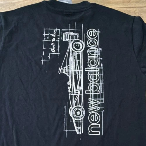 New Balance Tech Veh Black Men's Black S Short Sleeve T-Shirt 8310-001