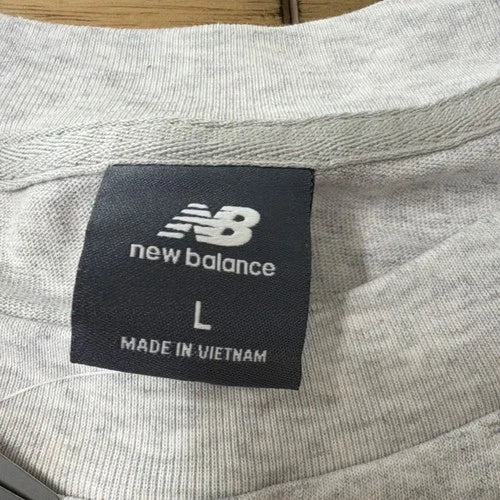 New Balance Athletics Never A Graphic T-Shirt Gray L MT53969