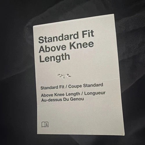 Nike Men’s L Standard Fit Above Knee Length Shorts Black Cotton  Polyester  New