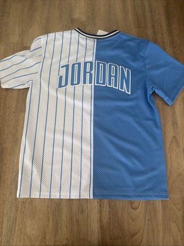 Air Jordan Boys M Jersey Shirt Blue