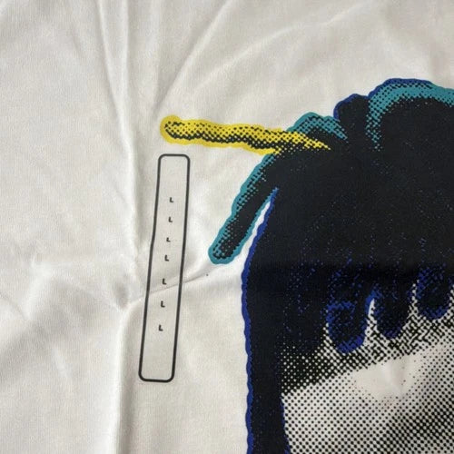 Nike The Nike Tee Loose Fit Men's White Graphic T-Shirt L HJ3428-100