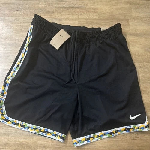 Nike DNA Dri-FIT Men's Athletic Basketball Shorts Black Multicolor XL HV3537-010