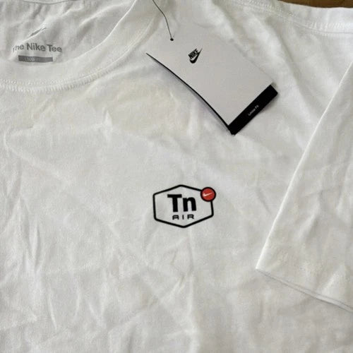 Nike The Nike Tee Loose Fit Men's White Graphic Print T-Shirt XL HJ0750-100