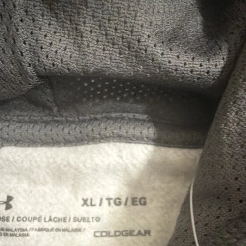 Under Armour ColdGear Women's Pullover Hoodie Gray XL Fleece 1300261