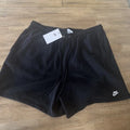 Nike Men’s L Standard Fit Above Knee Length Shorts Black Cotton  Polyester  New