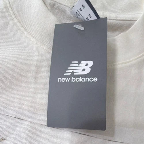 New Balance Play Anywhere Salt Tee Men's White Short Sleeve T-Shirt M 8312-001