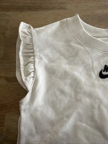 Nike Girls 6 - 2 Piece Set 36N024-X27 Off White New With Tags