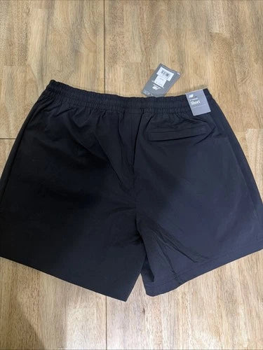 New Balance Shorts Size L Mens Black Woven 5" Athletic Stretch $60