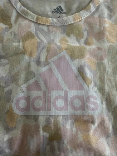Adidas Girls Size 4 - 2 Piece Set New With Tags