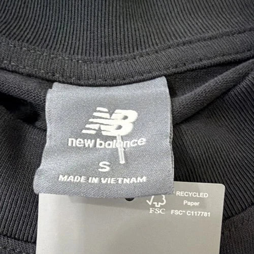 New Balance Tech Veh Black Men's Black S Short Sleeve T-Shirt 8310-001