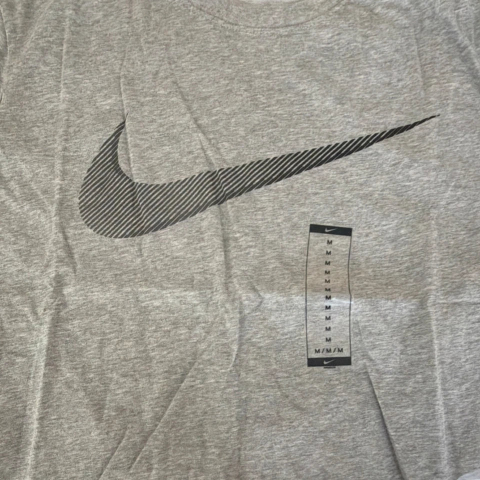 Nike Dri-FIT The Nike Tee M Gray Regular Fit Lightweight Crew Neck Short Sleeve AR5968-063