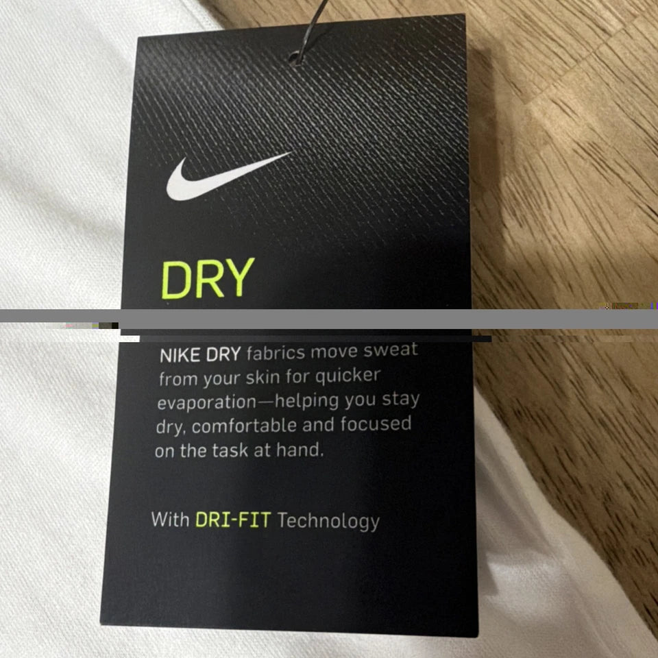 Nike The Nike Tee Dri-FIT Men's White Short Sleeve T-Shirt S AR5968-100