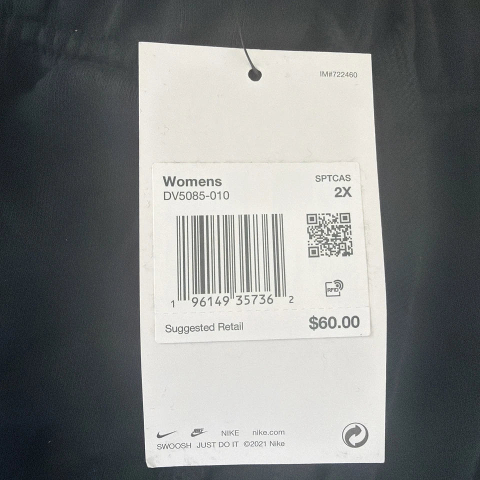 Nike Women's Plus Size black  2X Black sweatpants