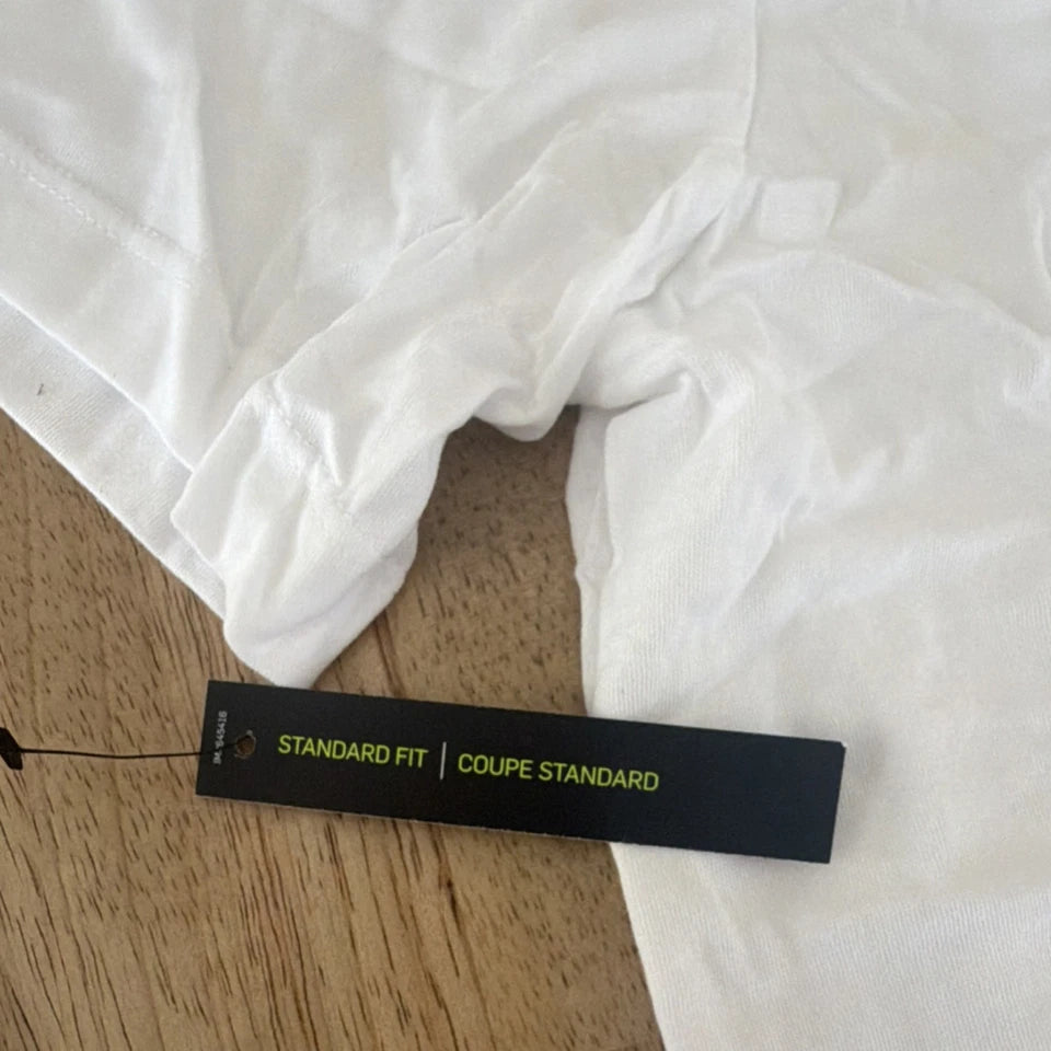 Nike Dri- Fit  White Short Sleeve T-Shirt XL AR5968-100