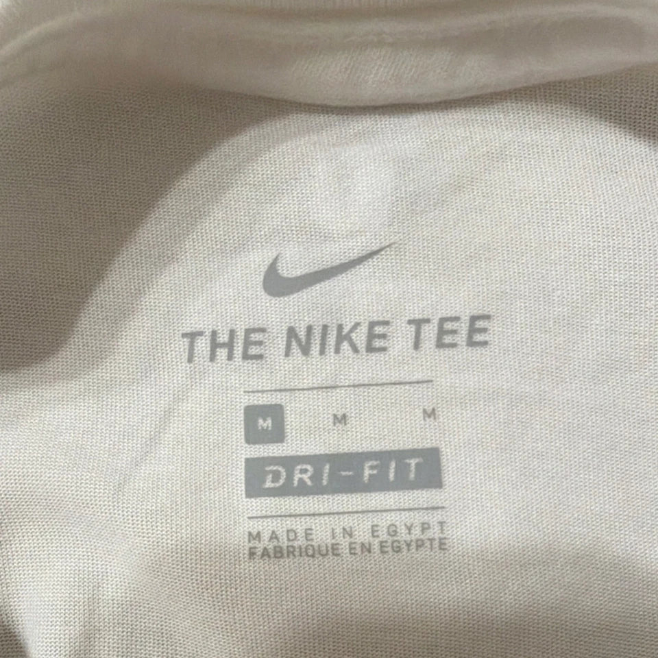 Nike The Nike Tee Men's White Graphic Print Short Sleeve T-Shirt M AR5968-100