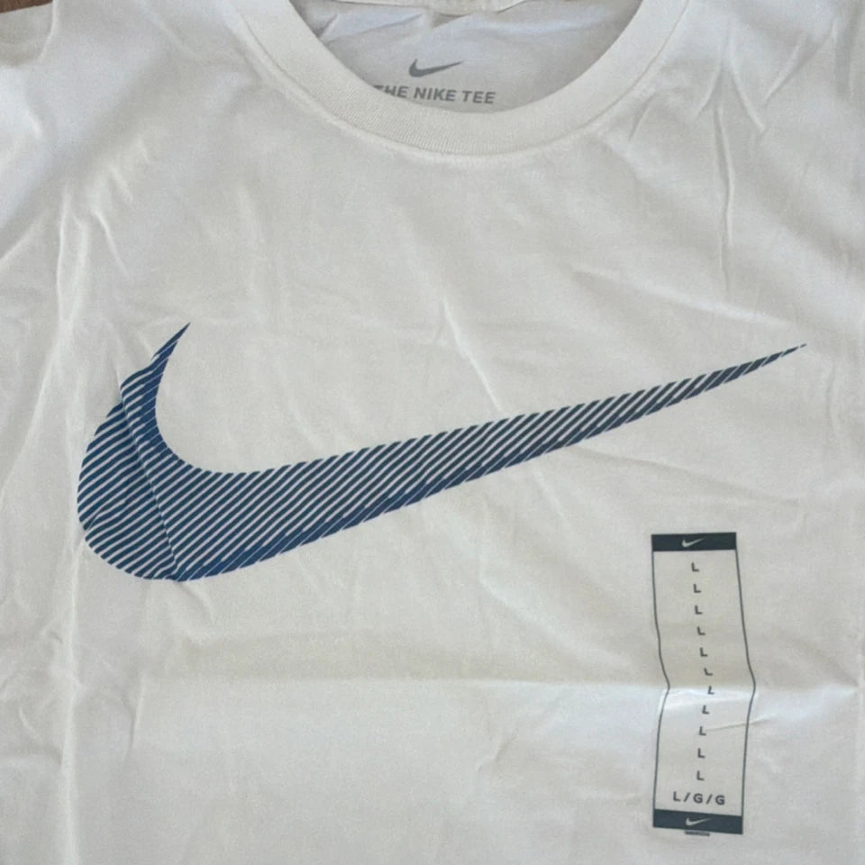NikeThe Nike Dri-FIT Men's White Short Sleeve T-Shirt L AR5968-100