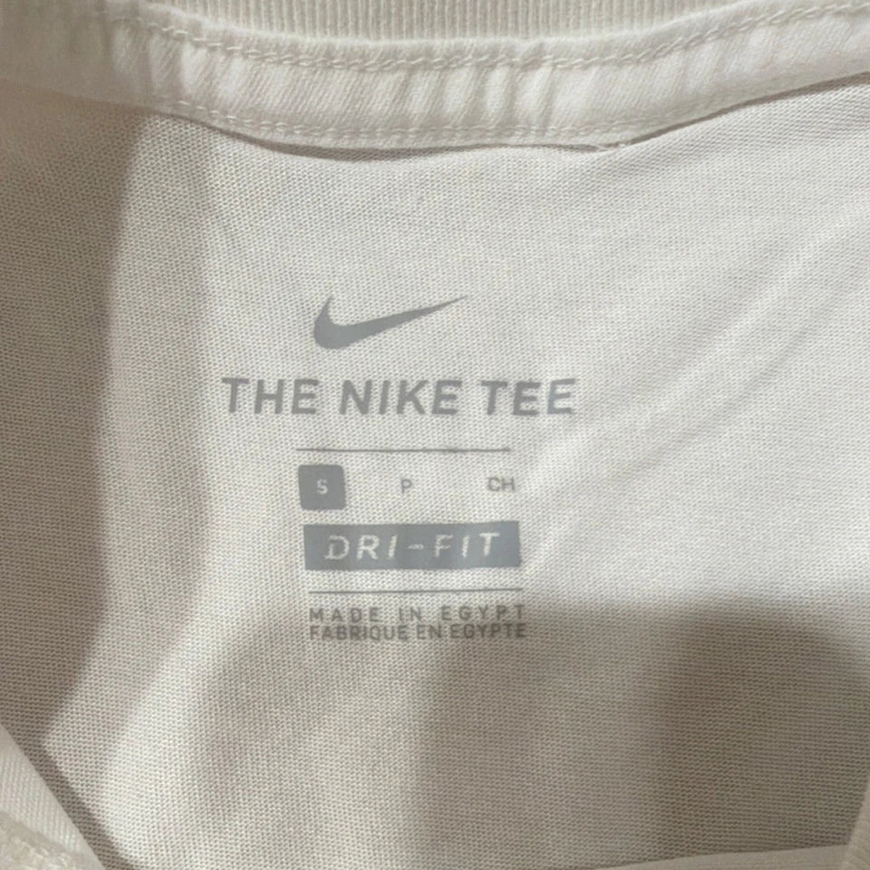 Nike The Nike Tee Dri-FIT Men's White Short Sleeve T-Shirt S AR5968-100